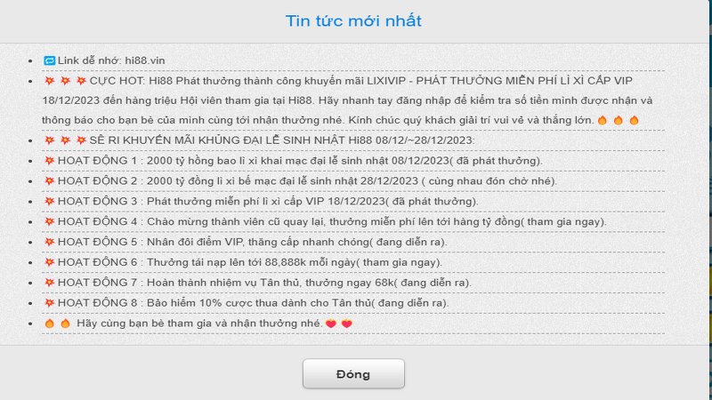 Trải nghiệm cùng hàng trăm bộ mã ưu đãi hấp dẫn chỉ có tại nhà cái