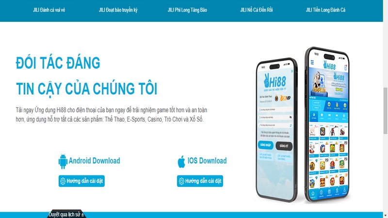 Tải app Hi88 an toàn cho hệ điều hành IOS